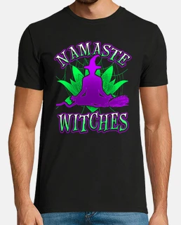 namaste sorcières Halloween yoga