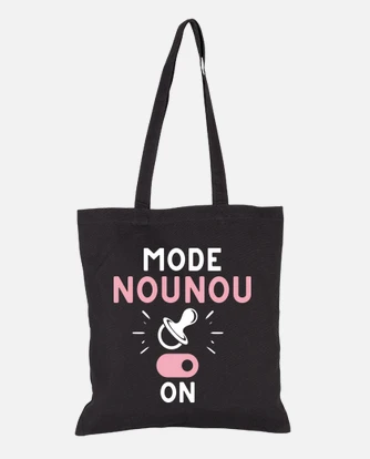 Nanny fashion nanny on woman humor bag tostadora