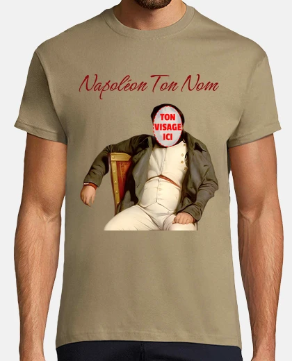 Tee-shirt Napoléon avec ton visage
