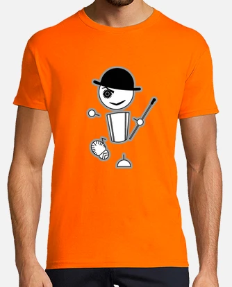 Camiseta naranja mecanica laTostadora
