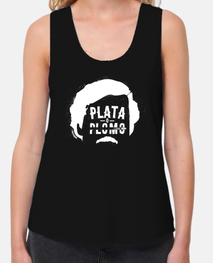 Camiseta Narcos - Plata o plomo