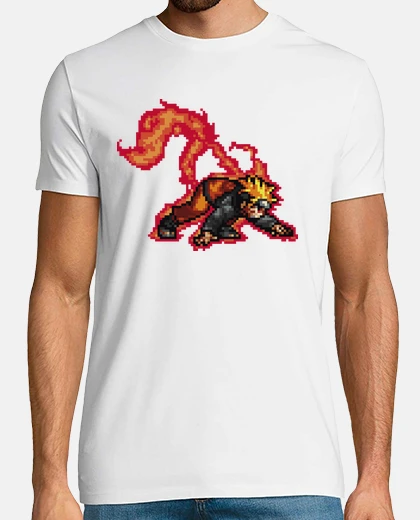 Tee-shirt Naruto uzumaki kyubi