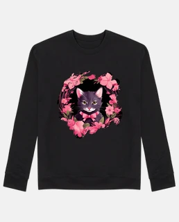 nastro decorativo floreale gattino fior