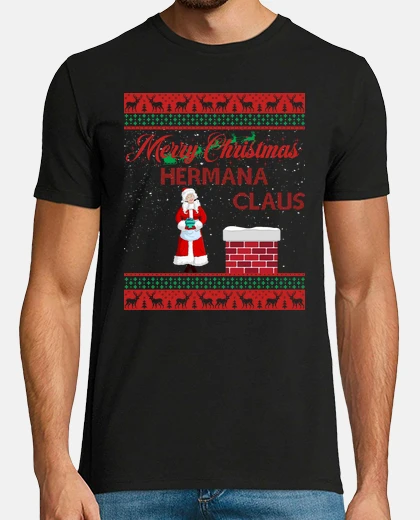 T-shirt Natale divertente di Babbo Natale