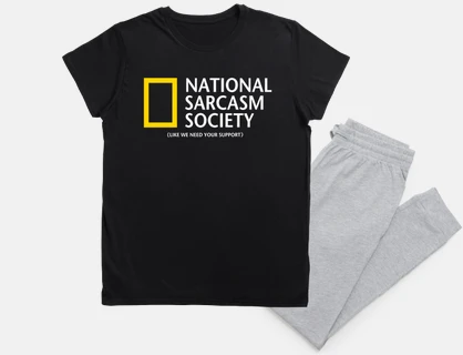 National Sarcasm Society - Funny gift