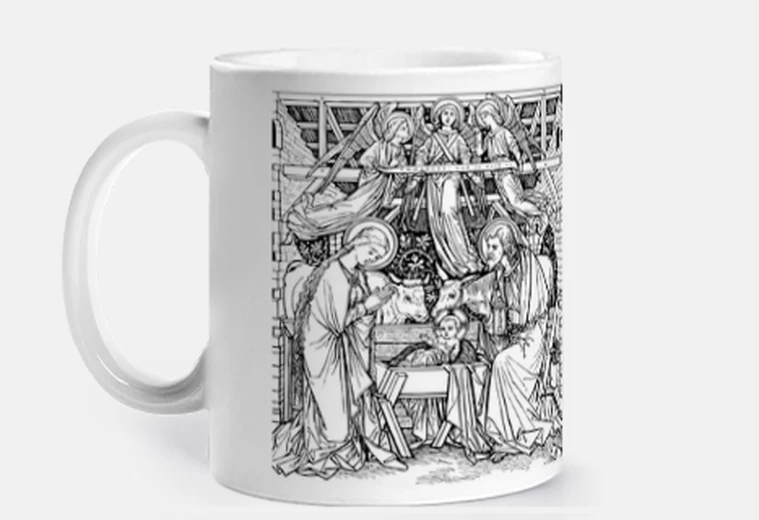 Cup nativity mug