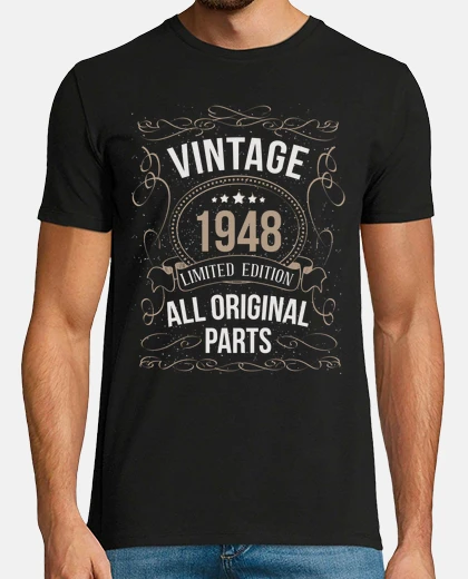T-shirt nato nel 1948 nasce pezzi originali par