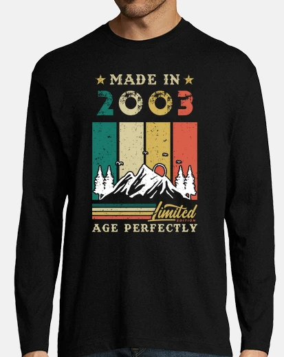 T-shirt nato nel 2002 compleanno