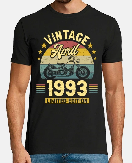 T-shirt Nato Nel Aprile 1993 30 Anni Compleanno