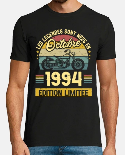 T-shirt nato nell39ottobre 1994 compleanno 30 a
