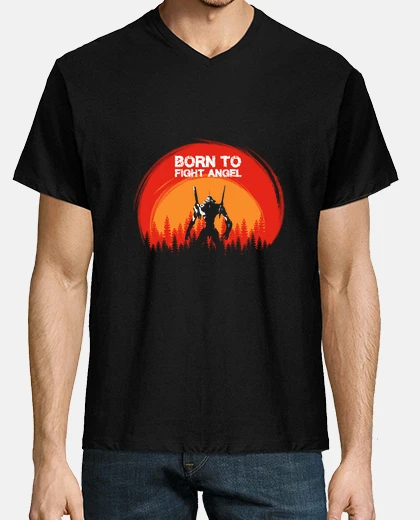 T-shirt nato per combattere l'angelo