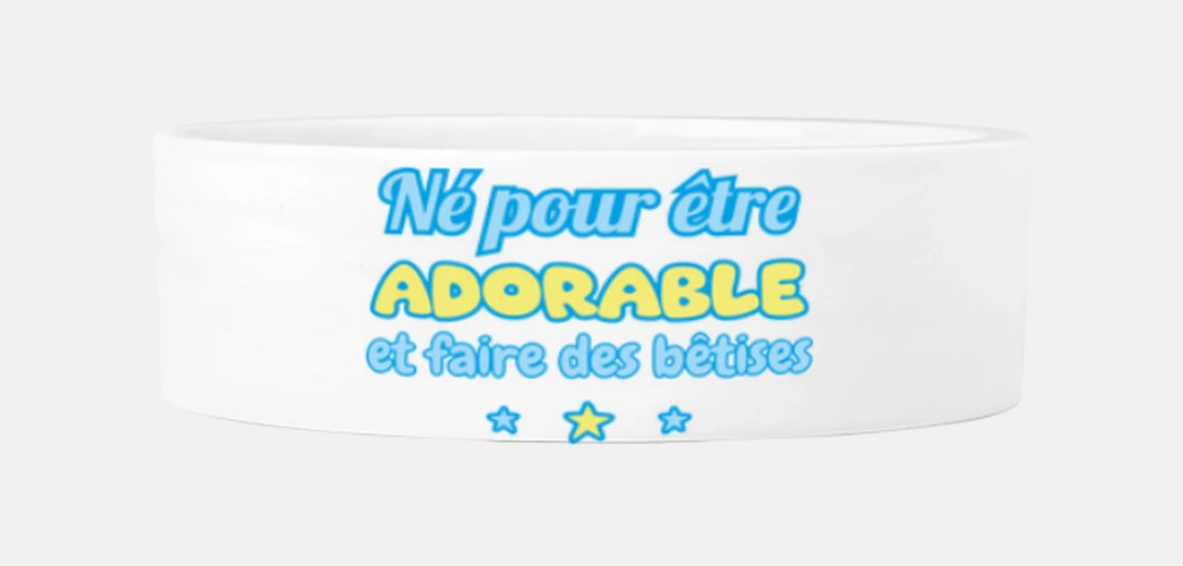 Mascotas nato per essere adorabile umorismo bebè