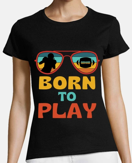 T-shirt nato per giocare a football americano r