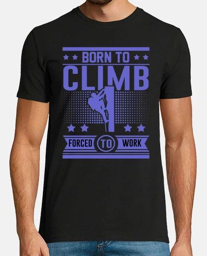 T-shirt nato per salire costretti a lavorare