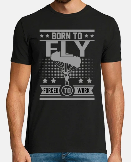 T-shirt nato per volare costretti a lavorare