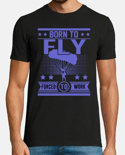 T-shirt nato per volare costretti a lavorare