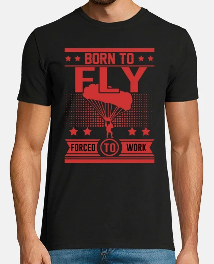 T-shirt nato per volare costretti a lavorare