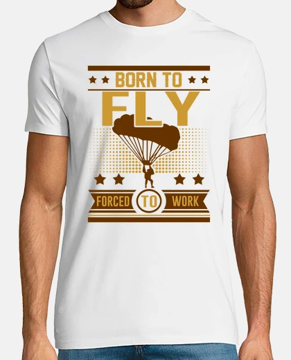 T-shirt nato per volare costretti a lavorare