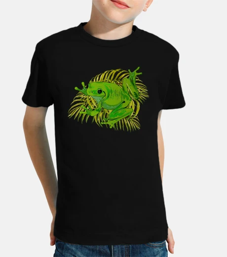 Abbigliamento natura carina rana
