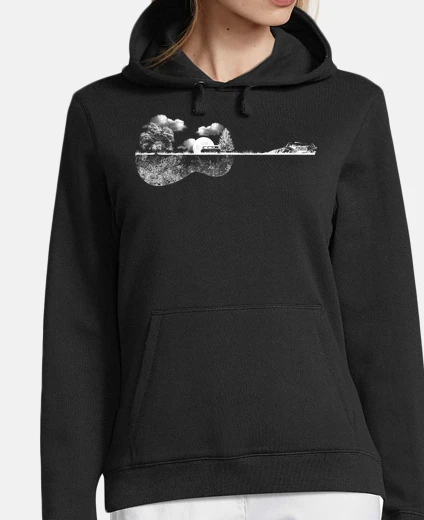 Hoodie nature guitar
