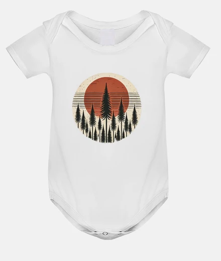 Kids Nature Sunrise Hiking Outdoors Shirt