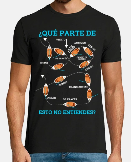 Camiseta Navegación a Vela Barco Velero Marino Navegante