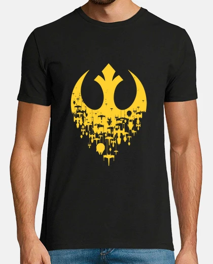 T-shirt navi dell&#39;alleanza ribelle