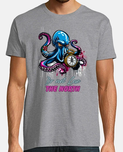 T-shirt naviclei pulp o di Gand con bussola