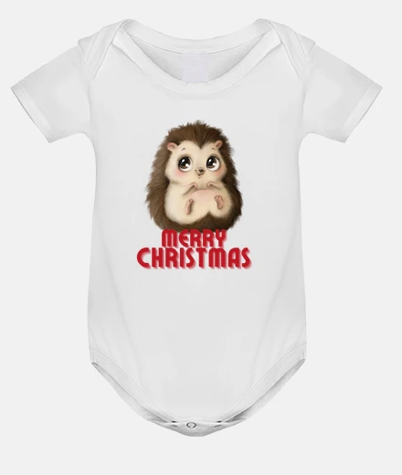 Ropa navidad, erizo bebe