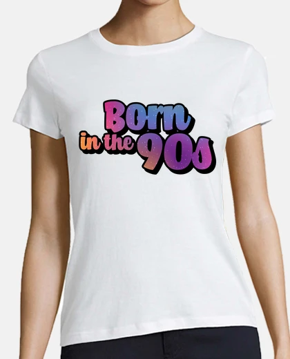 Tee-shirt né dans les années 90