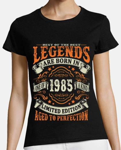 Tee-shirt né en 1985 - les légendes de 38 ans