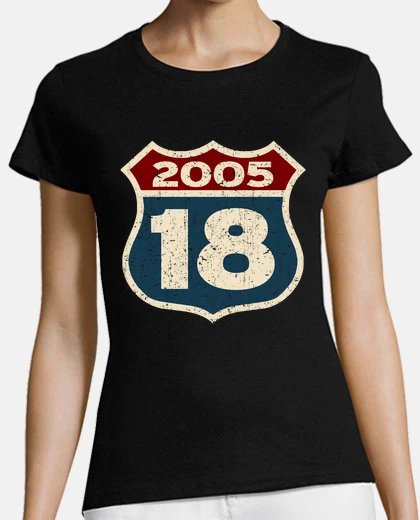 Tee-shirt né en 2005 - 18 ans