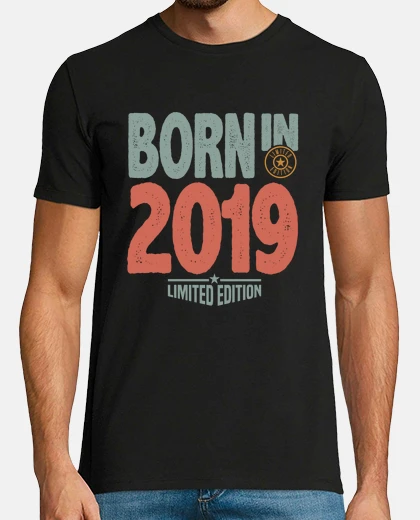Tee-shirt né en 2019