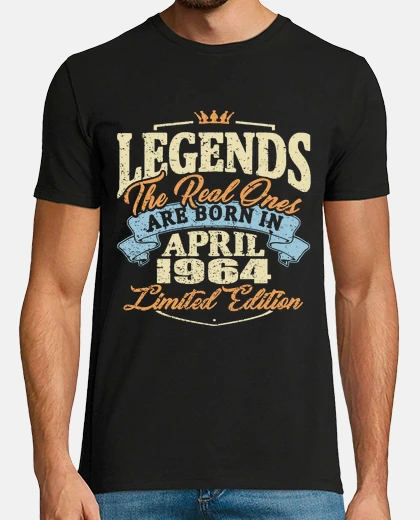 Tee-shirt né en avril 1964