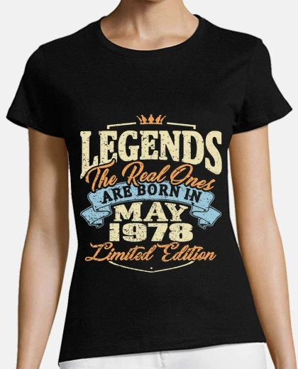 Tee-shirt né en mai 1978