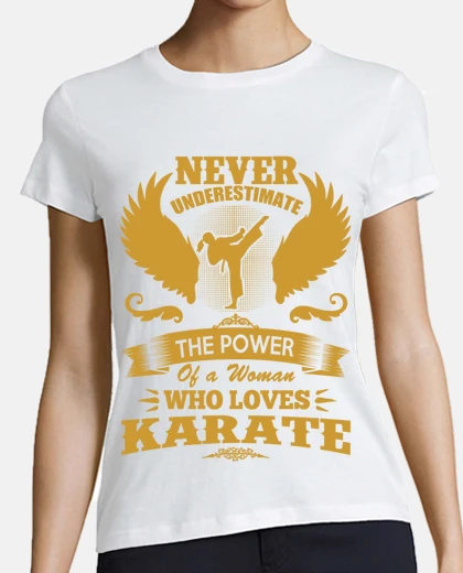 Tee-shirt ne jamais sous-estimer le pouvoir d'une femme