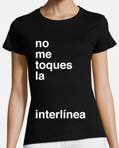 Tee-shirt ne me touche pas intercompagnies