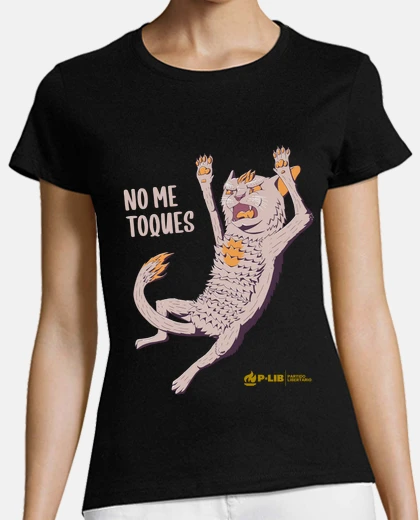 Tee-shirt ne me touche pas or - t-shirt m