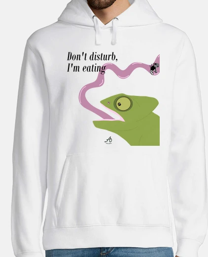 Sweat ne pas déranger je mange sweatshirt