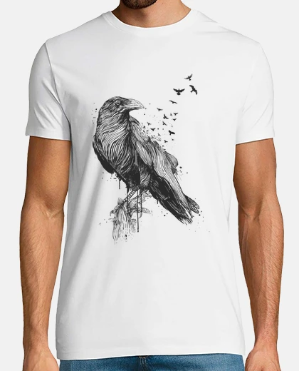 Tee-shirt né pour être libre (pc)