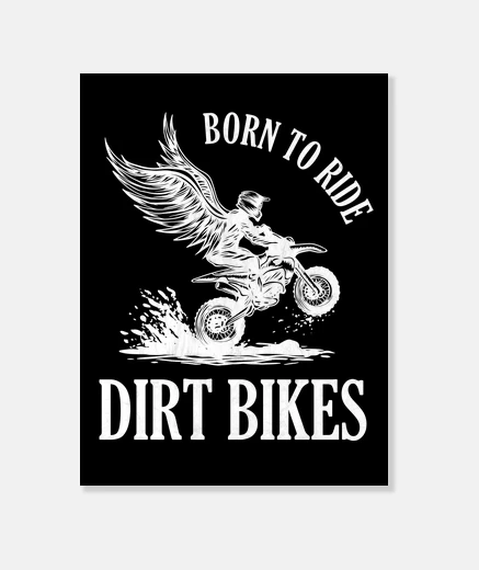 Tableau né pour faire du motocross