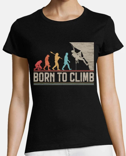 Tee-shirt né pour grimper escalade escalade