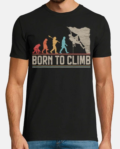 Tee-shirt né pour grimper escalade escalade