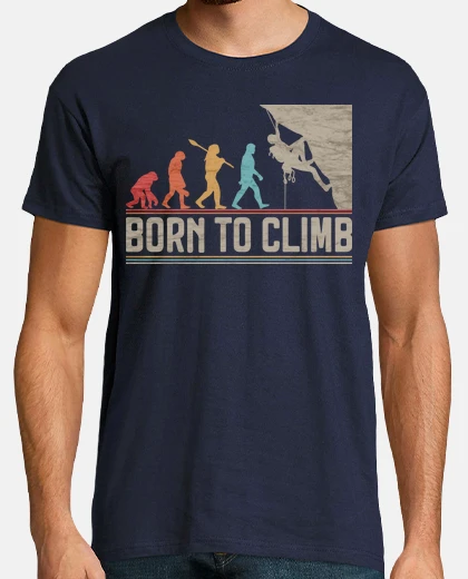 Tee-shirt né pour grimper escalade escalade