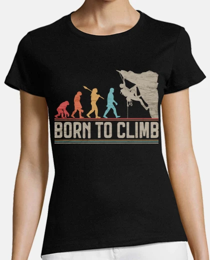 Tee-shirt né pour grimper escalade escalade