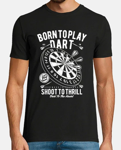 Tee-shirt né pour jouer à la fléchette