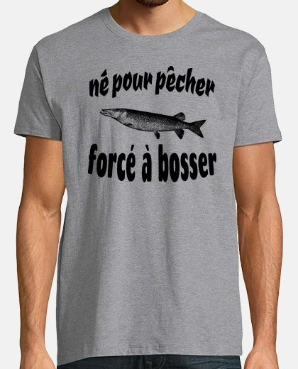 Tee-shirt né pour pêcher