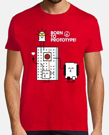 Tee-shirt né pour prototyper
