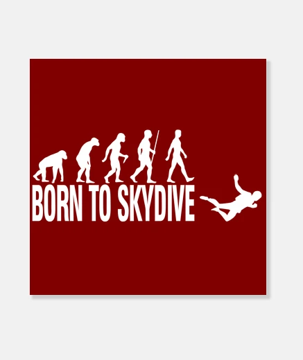 Tableau n&eacute; &agrave; skydive
