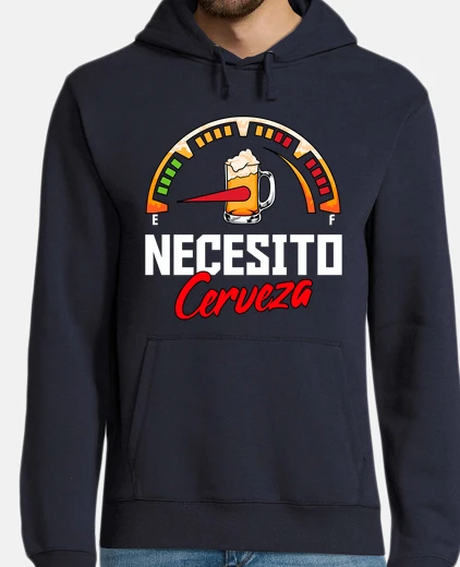 Sudadera Necesito Cerveza